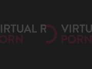 Solo by asian dildoing herself after Fortune cookies prediction in VR