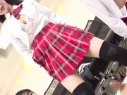 DNJR-160 女子●生ハーレムオナサポ学園 J●による正しい射精レッスン！  皆月ひかる 南日菜乃 川栄結愛 宮西ひかる 橘未来 - 2of5